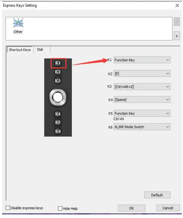 XP PEN How to setup express keys on Windows-fig5