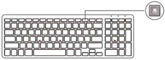 How to repair the keyboard to the USB receiver