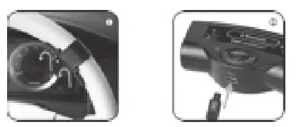 Sharper Image Steering Wheel Bluetooth Speakerphone - Charging