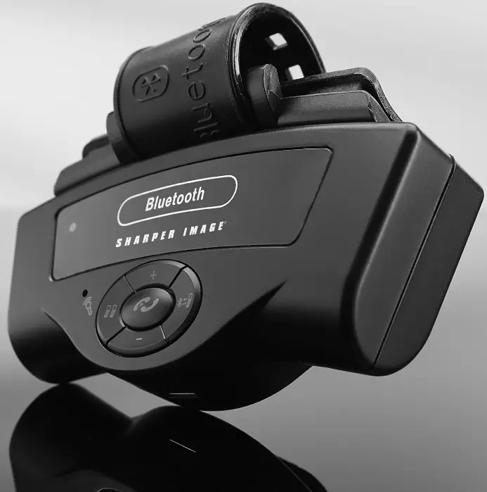 Sharper Image Steering Wheel Bluetooth Speakerphone - speaker