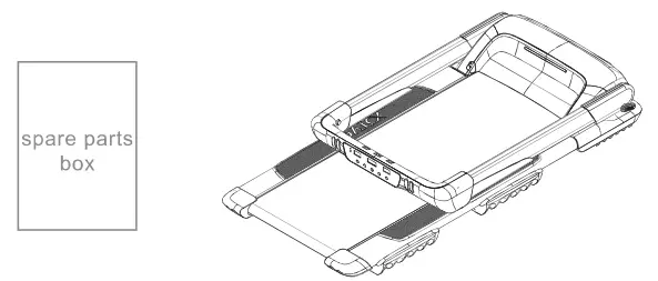 OVICX Q2S Plus Foldable Treadmill - fig 1