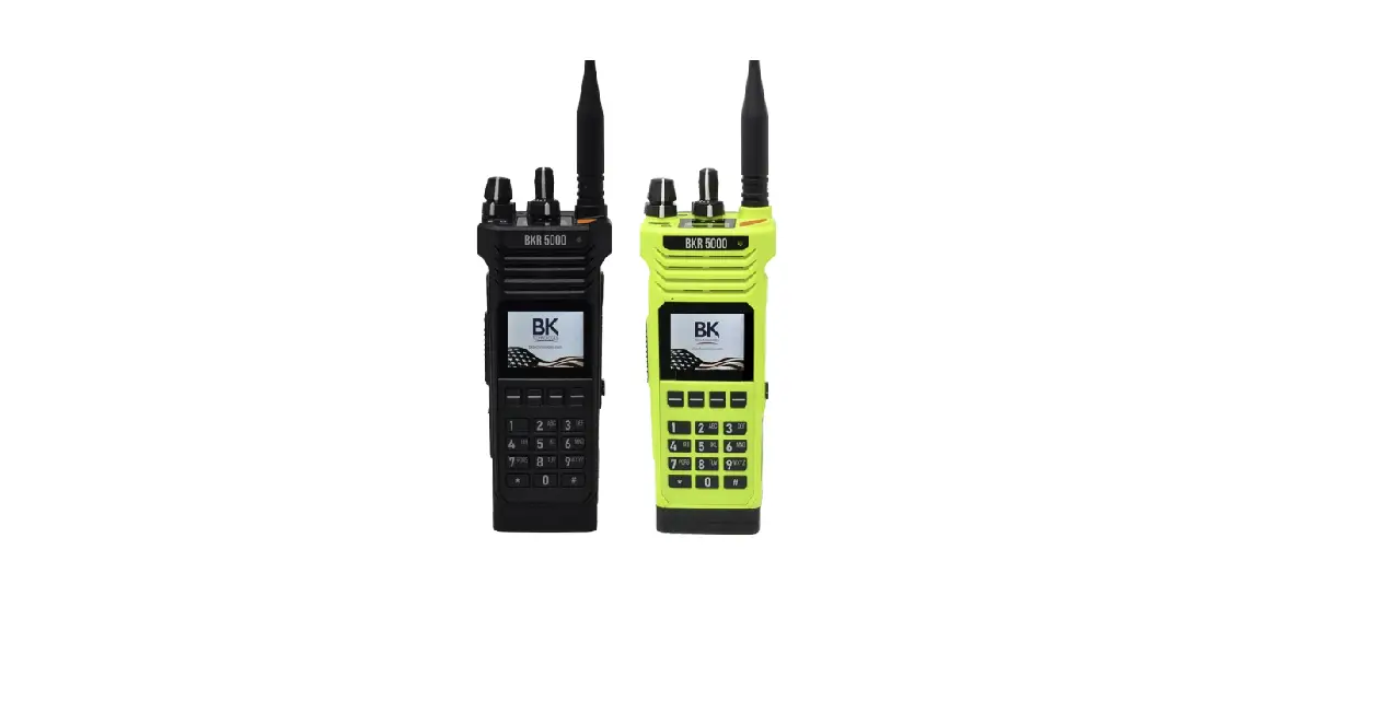 Bk Technologies Bkr 5000 G1 Scba Radio User Manual