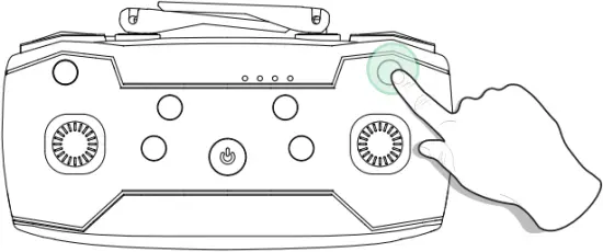 DEERC D10 Drone - Auto rotation 1