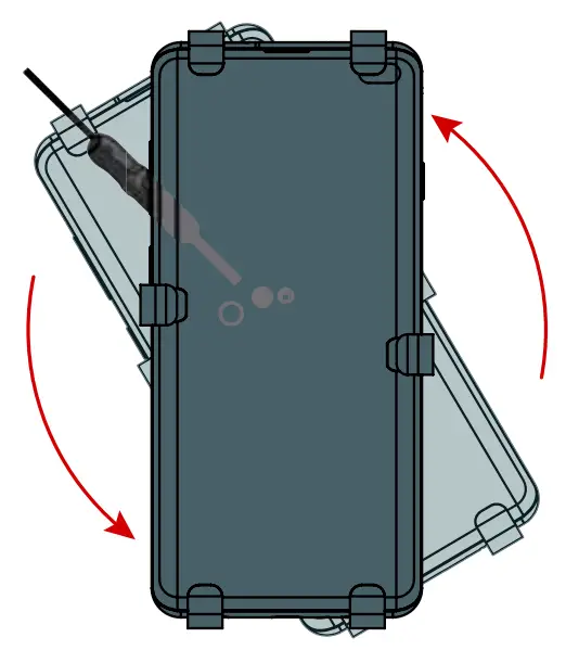 MTI Freedom Micro II HS Anti Theft Security for Smartphones -fig3