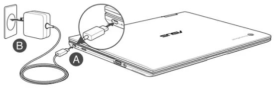 Charge your Chromebook