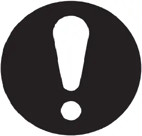 VonHaus 2500106 - WARNING 2