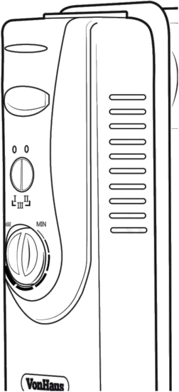 VonHaus 2500108 - OPERATION