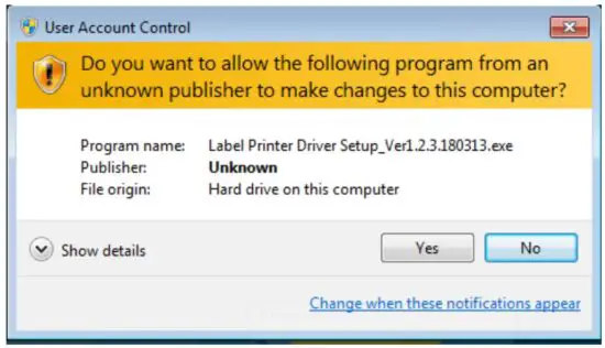 FIG 7 Printer Driver Installation