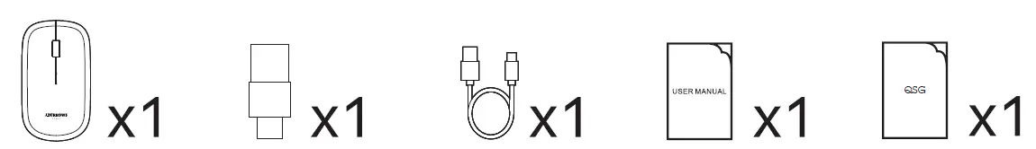 J BURROWS MS300 Wireless Mouse 1