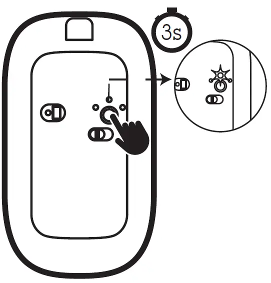 J BURROWS MS300 Wireless Mouse 9