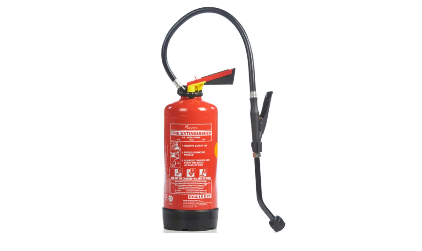 Housegard Ffe6hr-a 6l Fat Fire Extinguisher User Manual