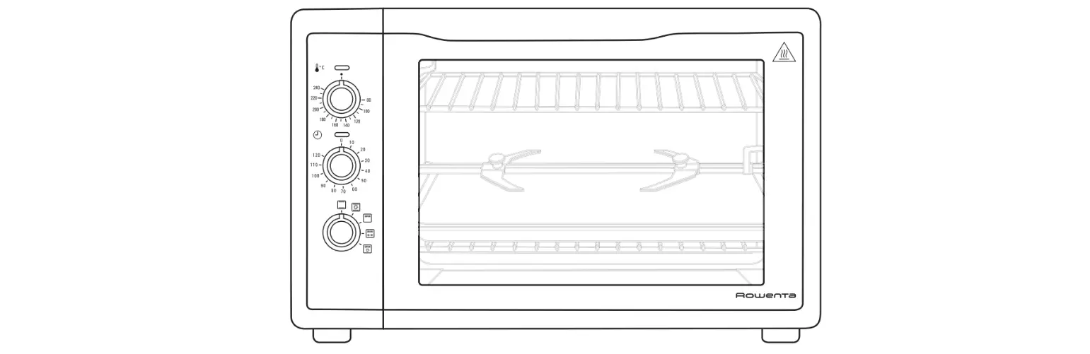 Rowenta Oc383870 Gourmet Microwave Oven User Manual