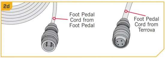 Installing the Terrova and Riptide Terrova Foot Pedal