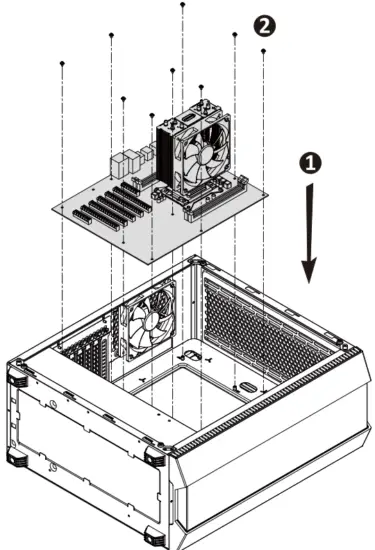 ENERMAX ECA MKT50 Makashi II ARGB ATX Computer Case Black - Fig 3