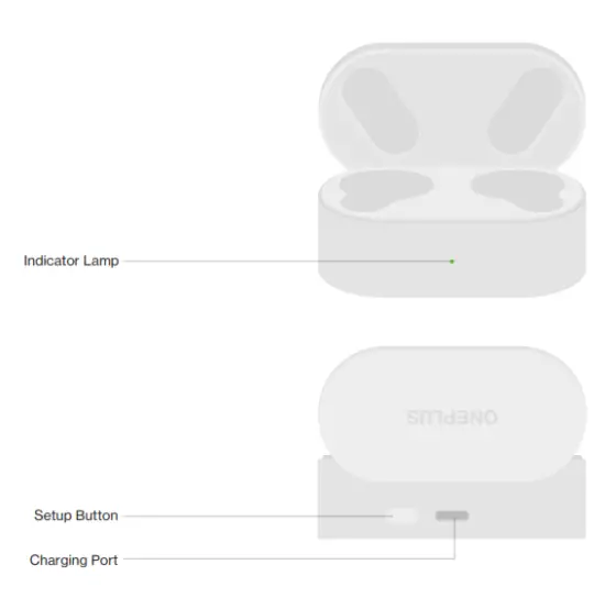 ONEPLUS E505A Nord Buds True Wireless Stereo Earbuds - Charging