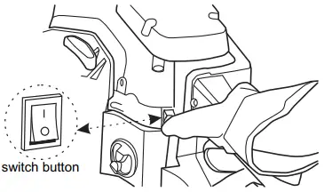 Salem Master Pro 2 Cycle Chain switch button