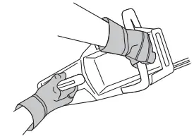 Salem Master Pro 2 Cycle Chain your left hand.