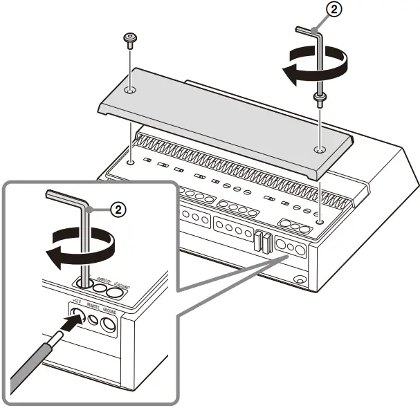 SONY XM-4ES - Connection 1