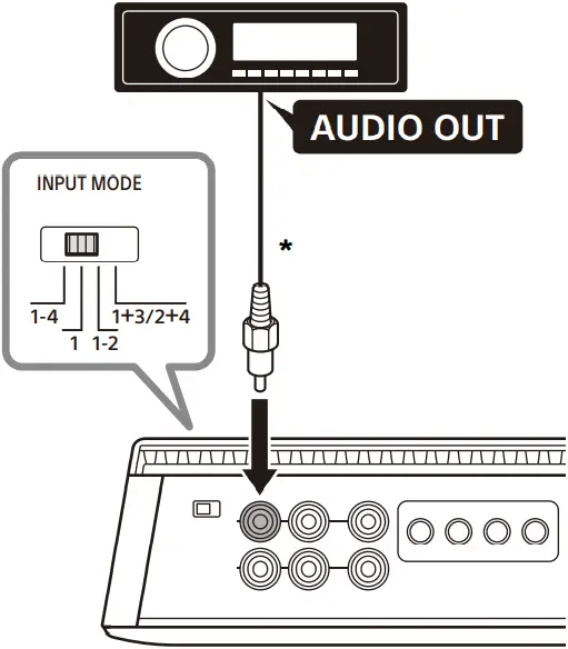 SONY XM-4ES - Connection 6