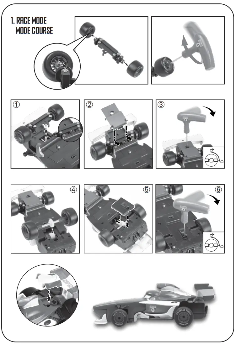 Megagain 5755 V Remote Control CARS FRANCESO BTR H2 - fig5