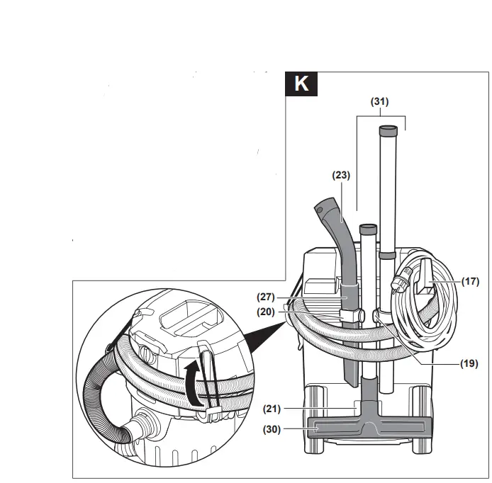 Bosch-35M-AFC-GAS-Wet-Dry-Dust-Extractor-16