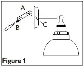 John Lewis Baldwin Wall Light User Manual - Figure 1