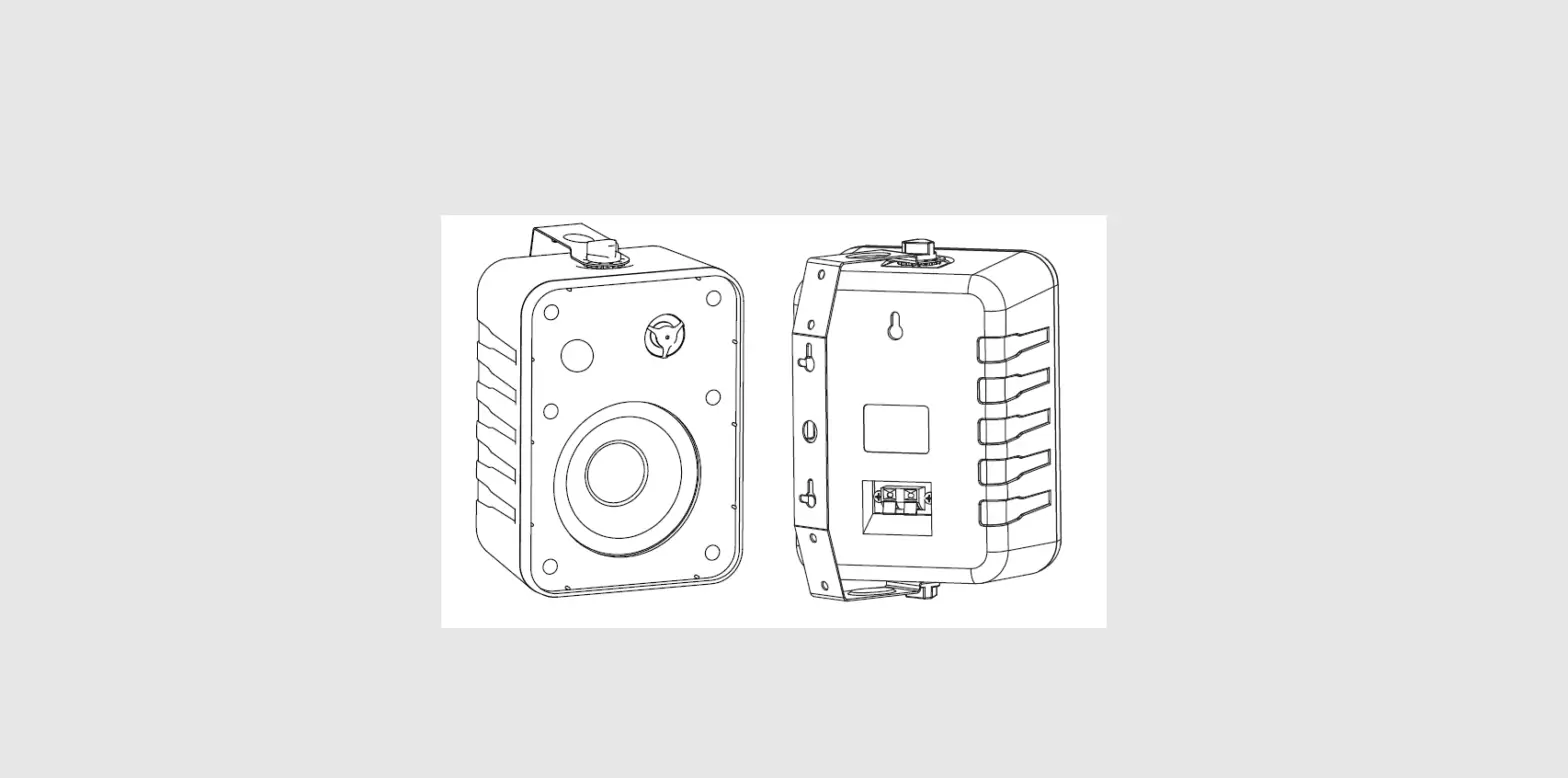 Jade Bs-44 Wall Mounted Speaker Instruction Manual Jade Bs-44 Wall Mounted Speaker Instruction Manual