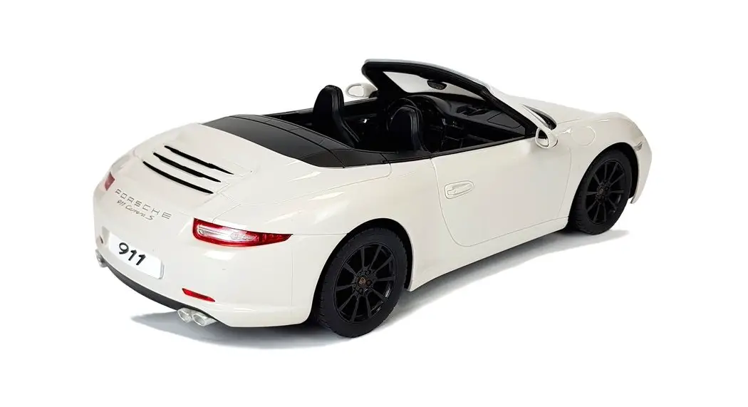 Jamara 403085 Black Porsche 911 Carrera Car Instructions