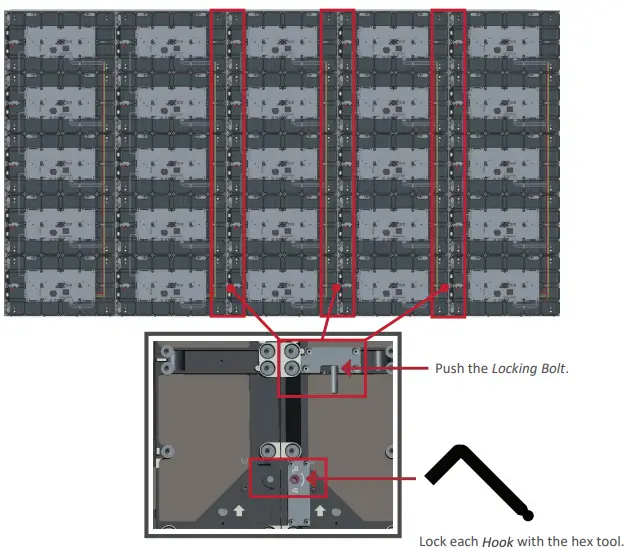 Installing the Cabinets Figure 5