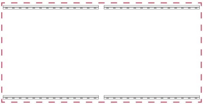 Upper and Lower Wall Mount Brackets
