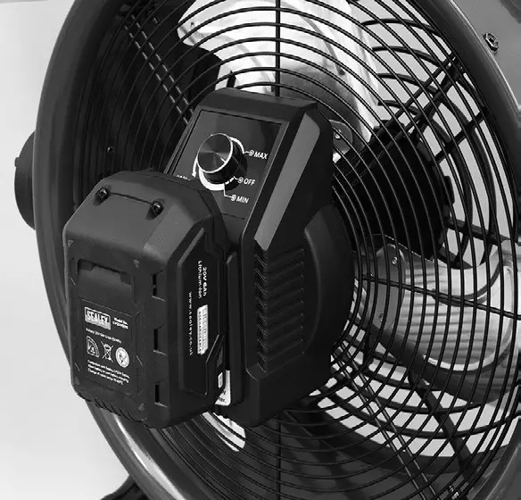 SEALEY HVD16C 2 In 1 CordlessCorded High Velocity Drum Fan - MAINTENANCE 1