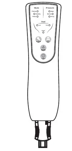 MEDIC THERAPEUTICS 005-764 Full Leg Thermo Air Compressor Massage 11