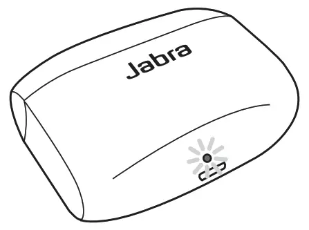 jabra True Wireless Earbud - CHARGING CASE STATUS