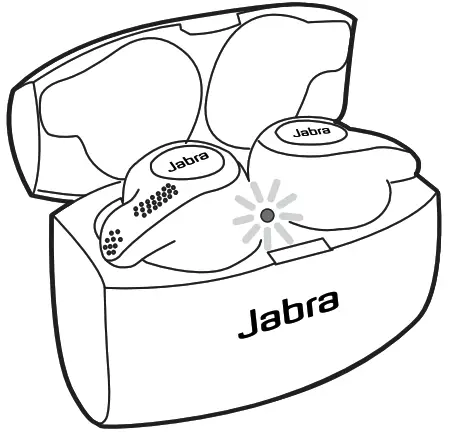 jabra True Wireless Earbud - EARBUD BATTERY STATUS