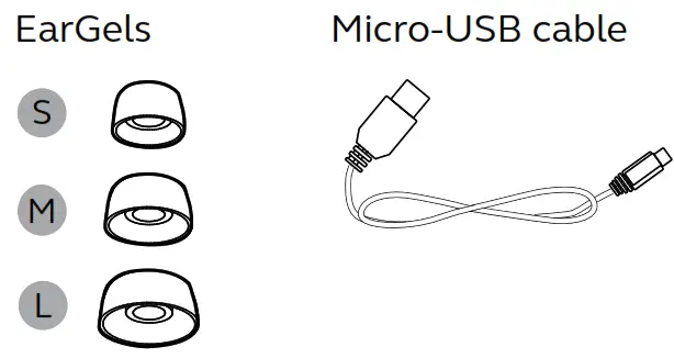 jabra True Wireless Earbud - Included accessories
