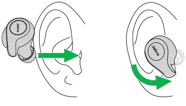 jabra True Wireless Earbud - mouth