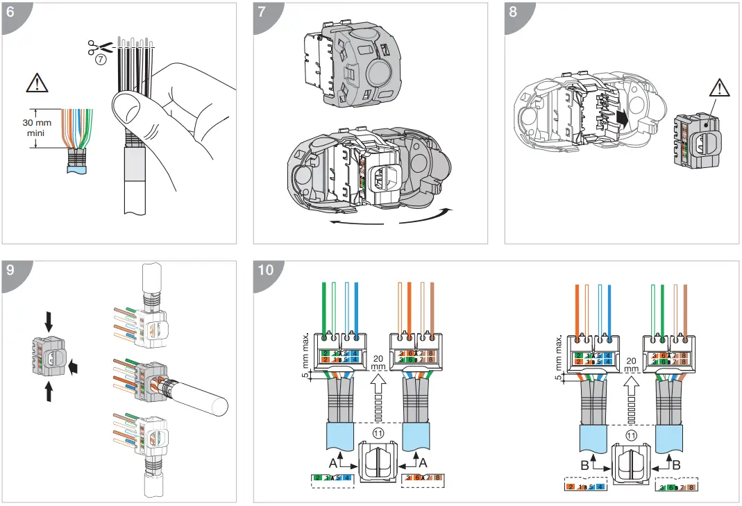 Berker-14103505-Socket-8-8-Pin-Shielded-Cat-6-Polar-FIG-4