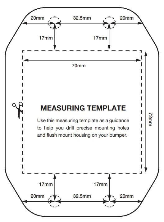 TYPE S LM58285 TERRA PRO 2 Inch Flush Mount Flood Spot Light -- Beam Lens