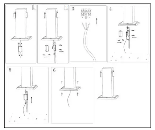 V-TAC VT-1155-2 Garden Socket fig 1