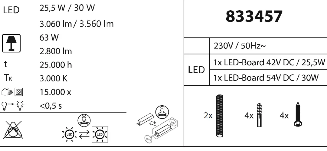 Paul Neuhaus 6284-16 Eliza LED Ceiling Light 01