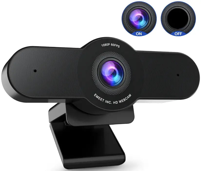 EMEET SmartCam C970 1080P 60FPS Webcam