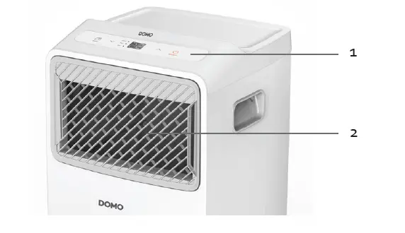 DOMO DO10160 Mobile Air Conditioning fig (3)