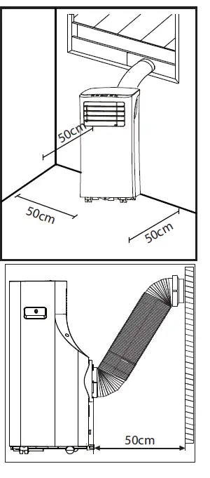 DOMO DO10160 Mobile Air Conditioning fig (6)