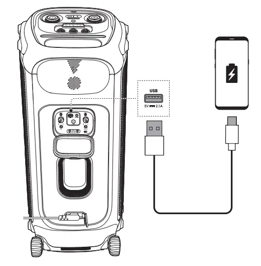 JBL PARTYBOX 710 Powerful Sound Party Speaker - fig 10