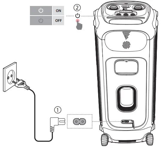 JBL PARTYBOX 710 Powerful Sound Party Speaker - fig 3