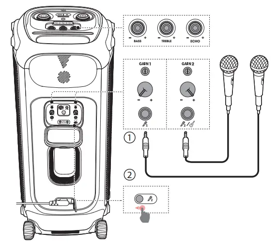 JBL PARTYBOX 710 Powerful Sound Party Speaker - fig 8