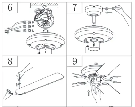 QAZQA 92645 42-Inch Mistral Ceiling Fan - fig 4