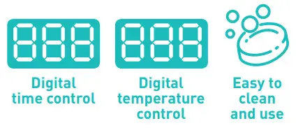 Alliance AHA-AFS55001D 5.7L Digital Air Fryer - icon 1