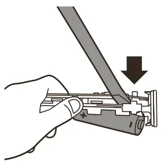 PHILIPS 1000, 2000 Series Sonic Care - Wedge the screwdriver