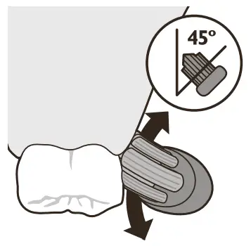 PHILIPS 1000, 2000 Series Sonic Care - slight angle